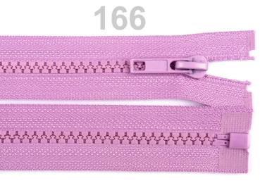 Krampenreißverschluss 75 cm, Flieder